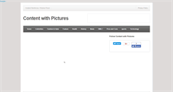 Desktop Screenshot of contentwithpictures.com